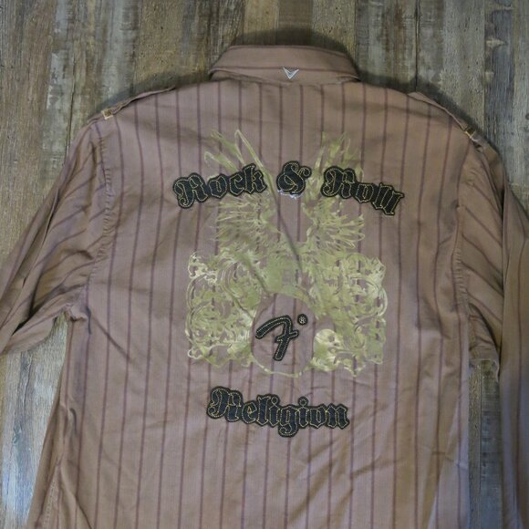 Fender by Rock & Roll Religion Mens Shirt XL - Picture 7 of 7